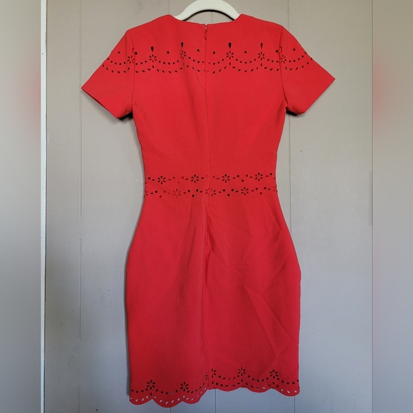 NWOT Likely Eyelet Manhattan Dress, 0, Bittersweet - Picture 6 of 8